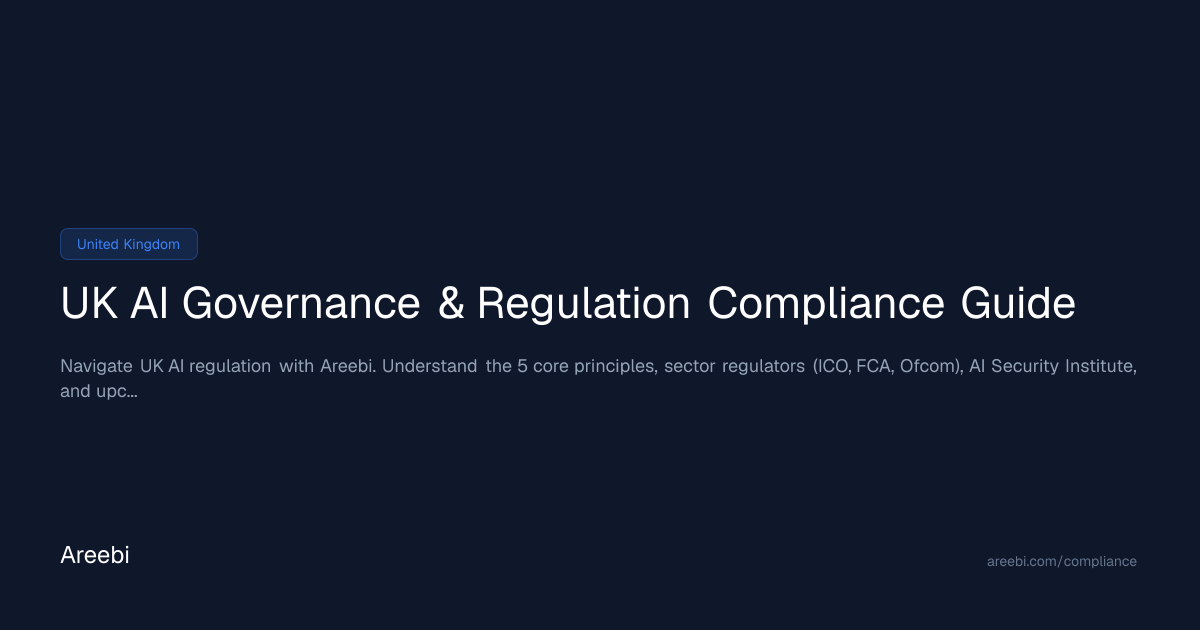 UK AI Governance & Regulation Compliance Guide