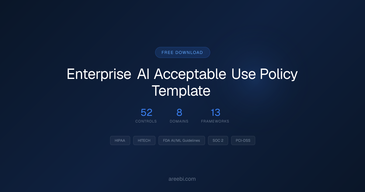 Enterprise AI Acceptable Use Policy Template - Free Download