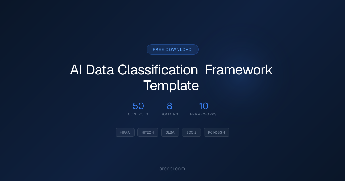 AI Data Classification Framework Template - Free Download